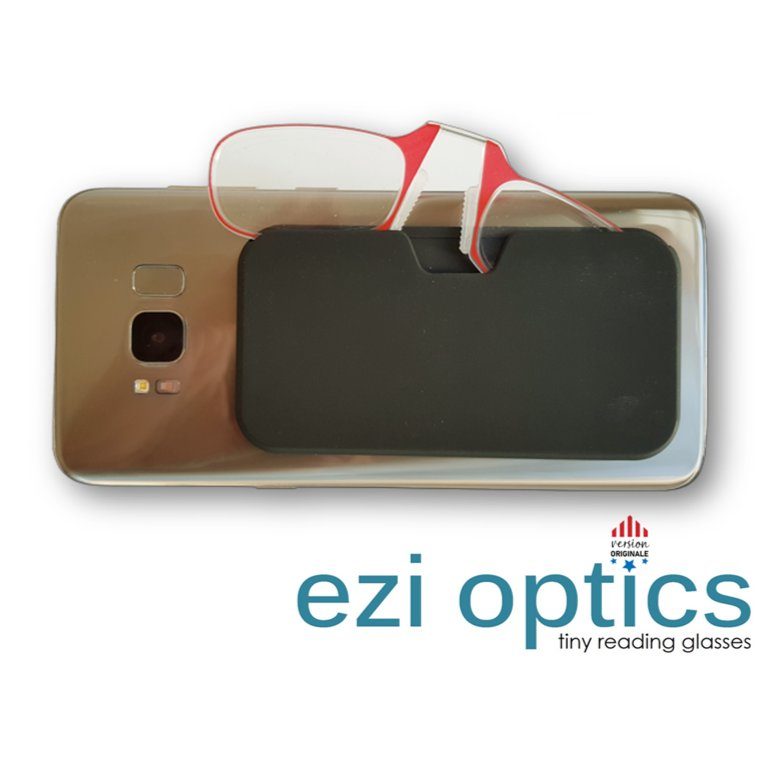 EziOptx mobile phone readers - compact reading glasses for your phone